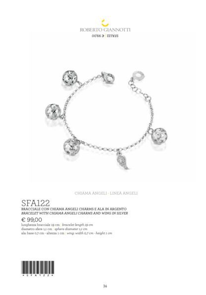 Bracciale in argento con charms