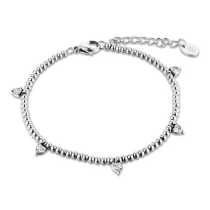 Bracciale cuori pendenti